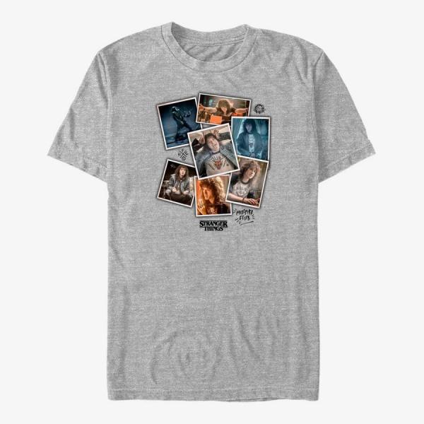 Tričko Merch Netflix Stranger Things - The Eddie Unisex T-Shirt Heather Grey S
