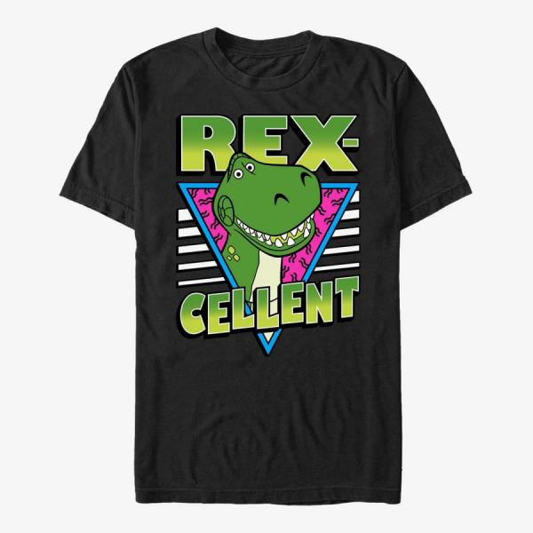 Queens Pixar Toy Story 1-3 - Rexcellent Unisex T-Shirt Black