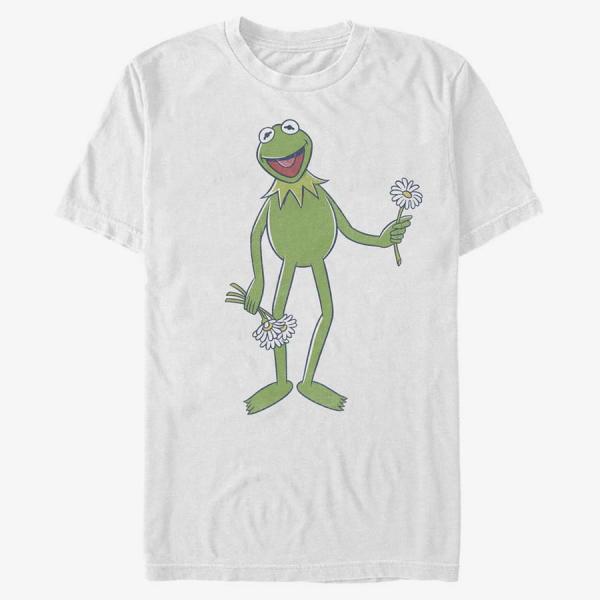 Queens Disney Classics Muppets - Big Kermit Unisex T-Shirt White