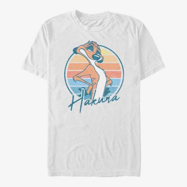 Queens Disney The Lion King - Hakuna Unisex T-Shirt White