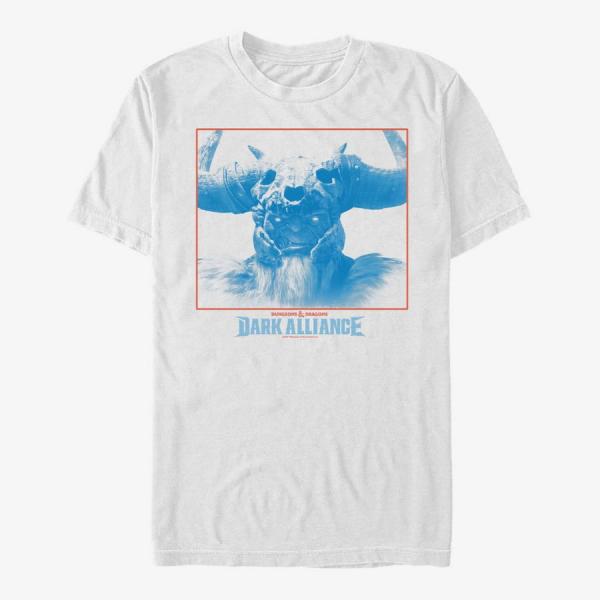 Queens Dungeons & Dragons - From Streets 2 Screams Unisex T-Shirt White