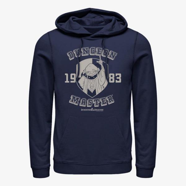 Queens Dungeons & Dragons - Dungeon Collegiate Unisex Hoodie Navy Blue