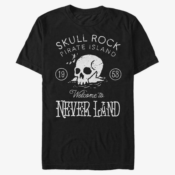 Queens Disney Peter Pan - Welcome To Skullrock Unisex T-Shirt Black