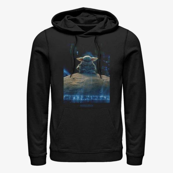 Mikina Merch Star Wars: Mandalorian - MandoMon Epi6 Experiment Unisex Hoodie Black XXL