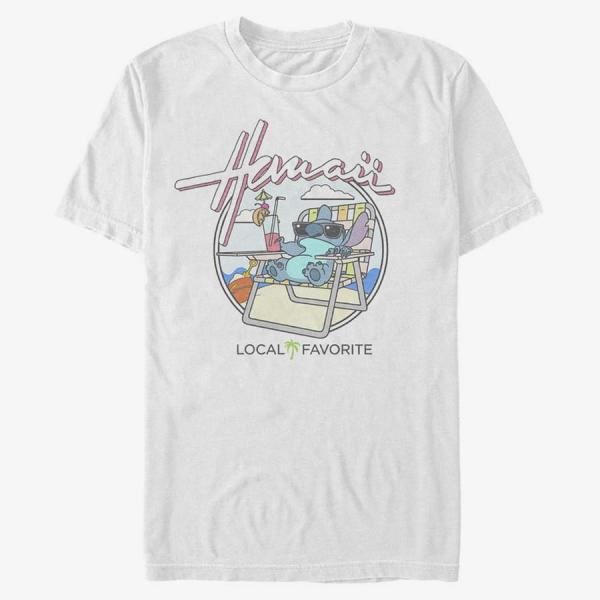 Queens Disney Lilo & Stitch - LOCAL FAVORITE Unisex T-Shirt White
