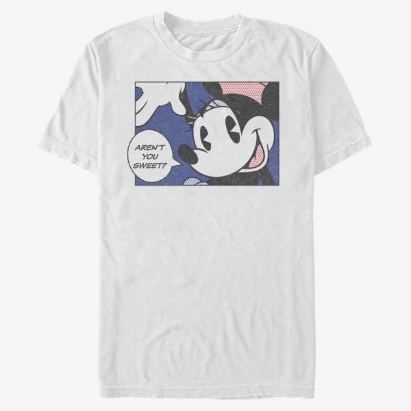 Queens Disney Classics Mickey Classic - Pop Minnie Unisex T-Shirt White