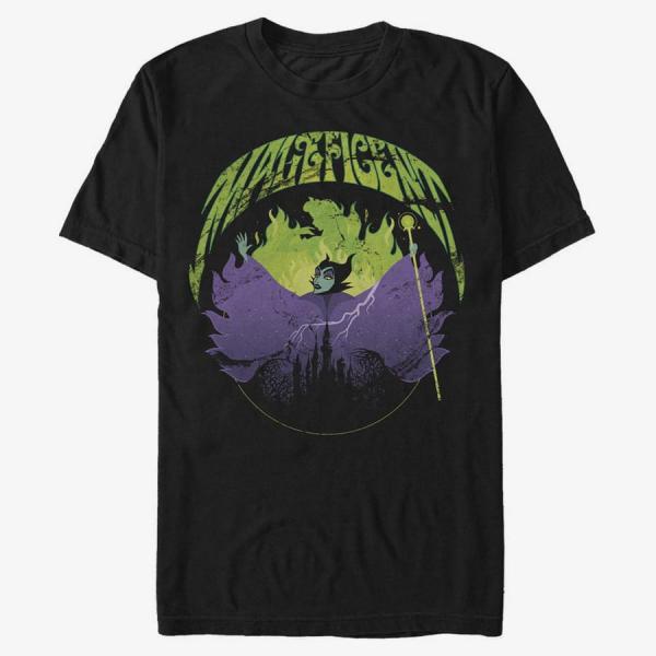 Tričko Merch Disney Sleeping Beauty - Maleficent Rock Unisex T-Shirt Black S