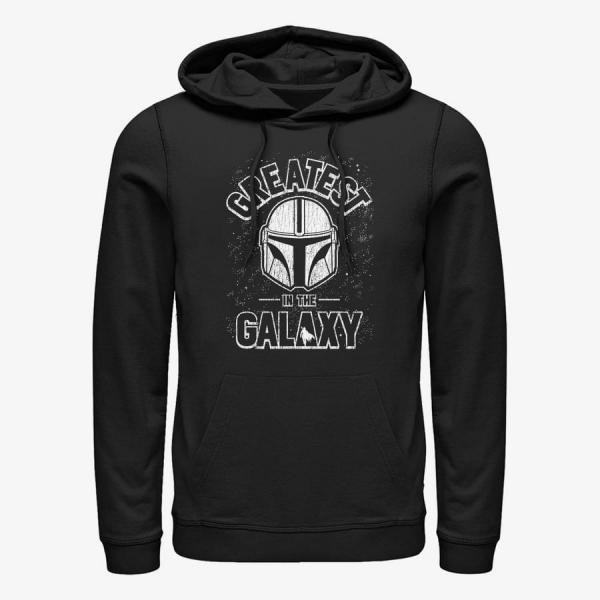 Queens Star Wars: Mandalorian - Galaxy Best Dad Unisex Hoodie Black