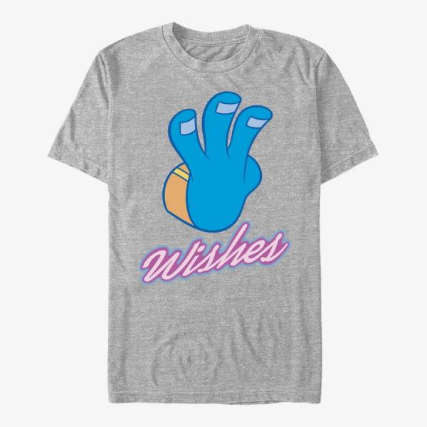 Tričko Merch Disney Wreck-It Ralph 2 - 3 Wishes Unisex T-Shirt Heather Grey XXL