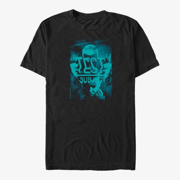 Queens Netflix Stranger Things - Test Subject Unisex T-Shirt Black