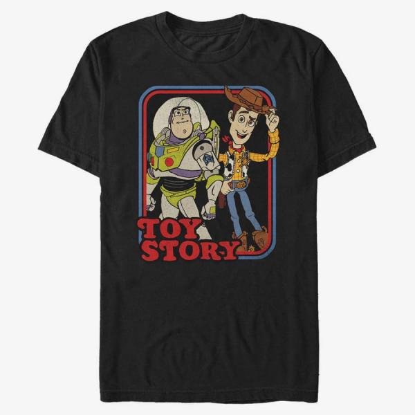 Tričko Merch Disney Toy Story 1-3 - STORYBOOK Unisex T-Shirt Black XL