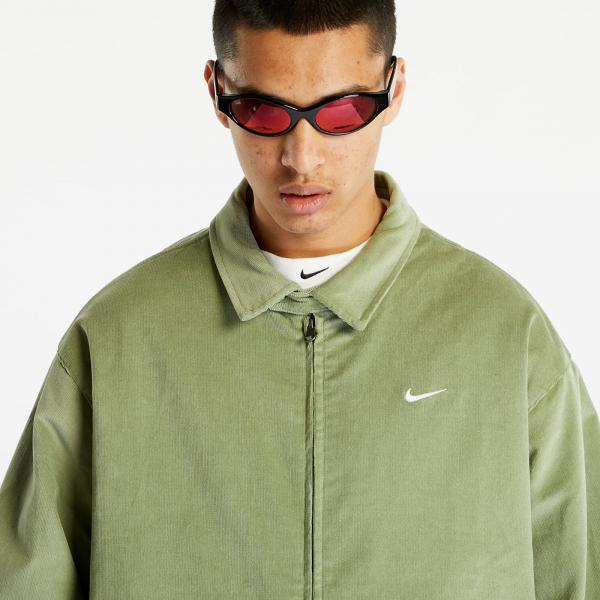 Bunda Nike Life Men's Harrington Jacket Oil Green/ White S