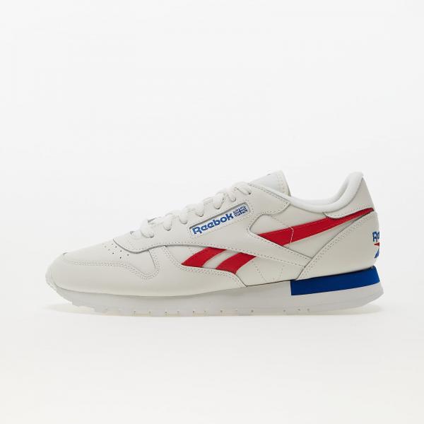 Tenisky Reebok Classic Leather Chalk/ Vector Red/ Vector Blue EUR 42.5