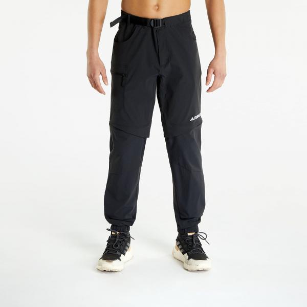 Kalhoty adidas Terrex Utilitas Hiking Zip-Off Pants Black XL