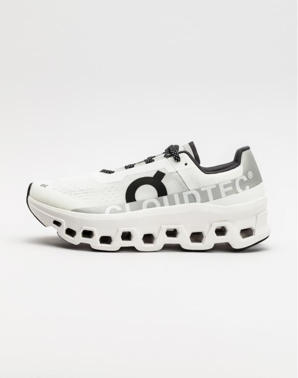 On Cloudmonster Undyed-White/White 43