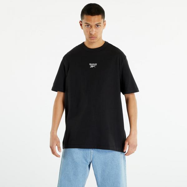 Reebok Classics Small Vector T-Shirt Black/ Chalk