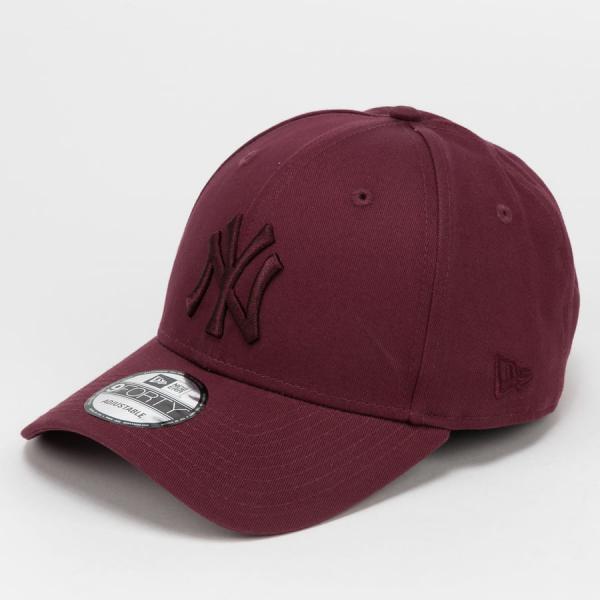 New Era 940 MLB League Essential New York Yankees Maroon