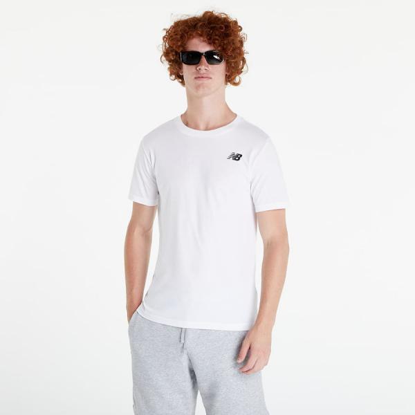 Pánské tričko New Balance Nb Classic Arch Tee White