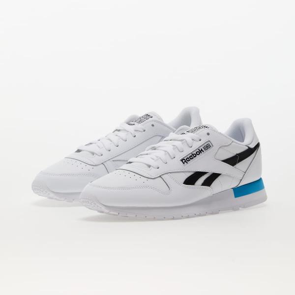 Reebok Classic Leather Ftw White/ Core Black/ Radiant Aqua