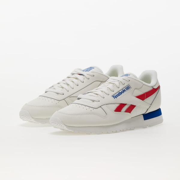 Tenisky Reebok Classic Leather Chalk/ Vector Red/ Vector Blue EUR 42.5