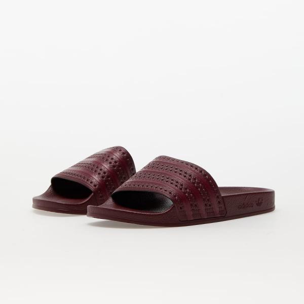 adidas Originals Adilette Shadow Red/ Shadow Red/ Core Burgundy