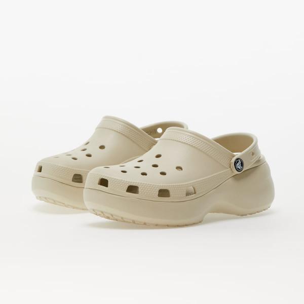 Tenisky Crocs Classic Platform Clog W Bone EUR 6