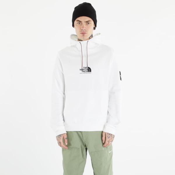 Mikina The North Face Fine Alpine Hoodie TNF White/ Retro Orange