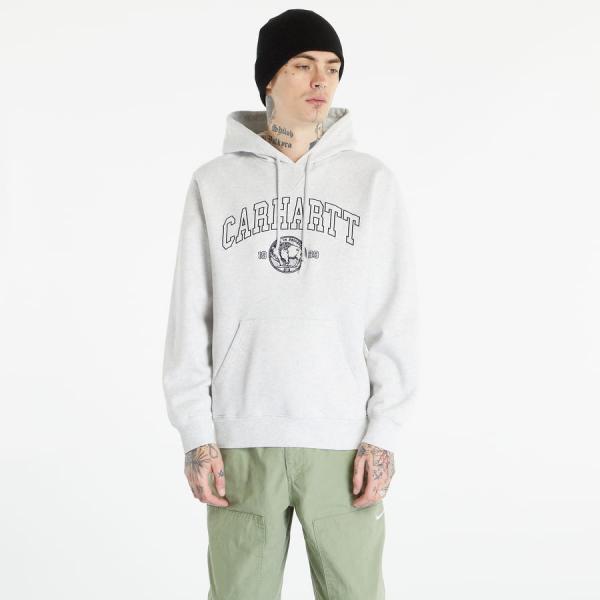 Mikina Carhartt WIP Coin Sweat Hoodie UNISEX Ash Heather/ Atom Blue