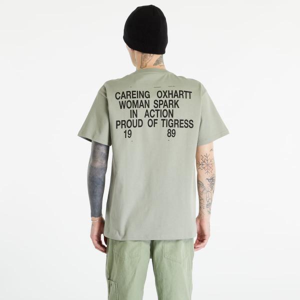 Tričko s krátkým rukávem Carhartt WIP Fold-In Short Sleeve Tee UNISEX Yucca