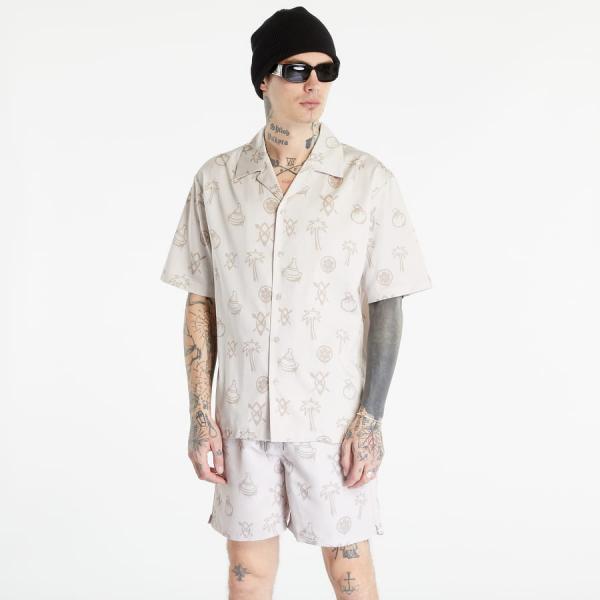 Pánská košile Daily Paper Revaz Short Sleeve Shirt Hushed Violet