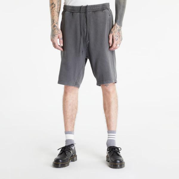 Šortky Carhartt WIP Nelson Sweat Short Black Garment Dyed XS