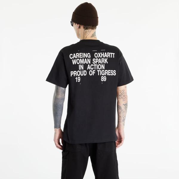 Tričko s krátkým rukávem Carhartt WIP Fold-In Short Sleeve Tee UNISEX Black