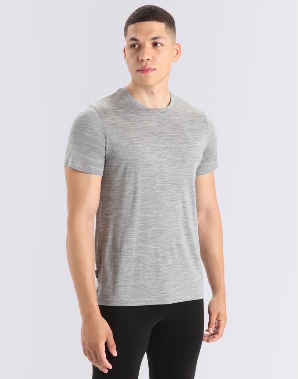 Tričko Icebreaker M Sphere II SS Tee METRO HTHR