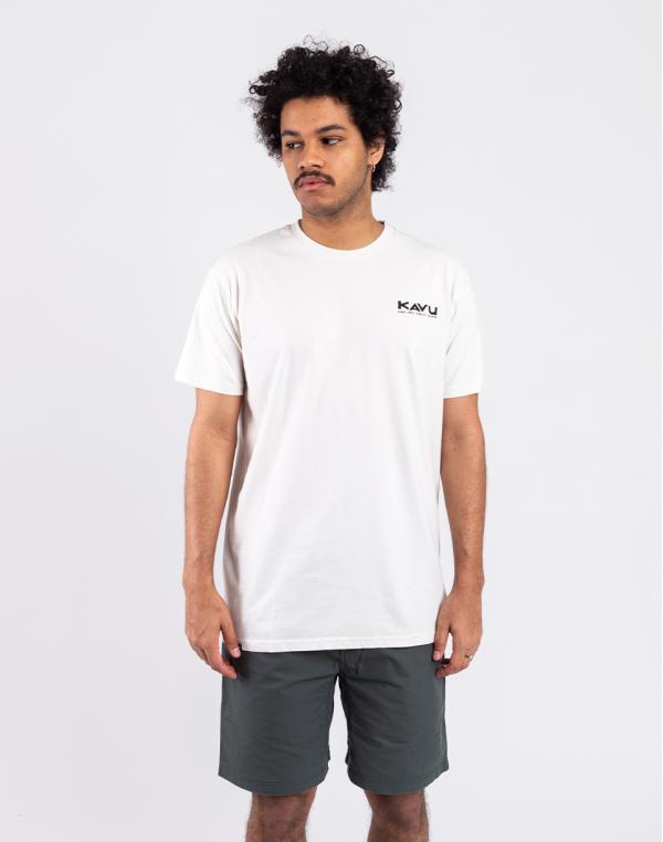 Tričko KAVU Klear Above Etch Art Off White