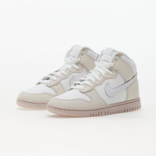 Tenisky Nike Dunk High Retro Premium Summit White/ White-Phantom-Pink Oxford EUR 44.5