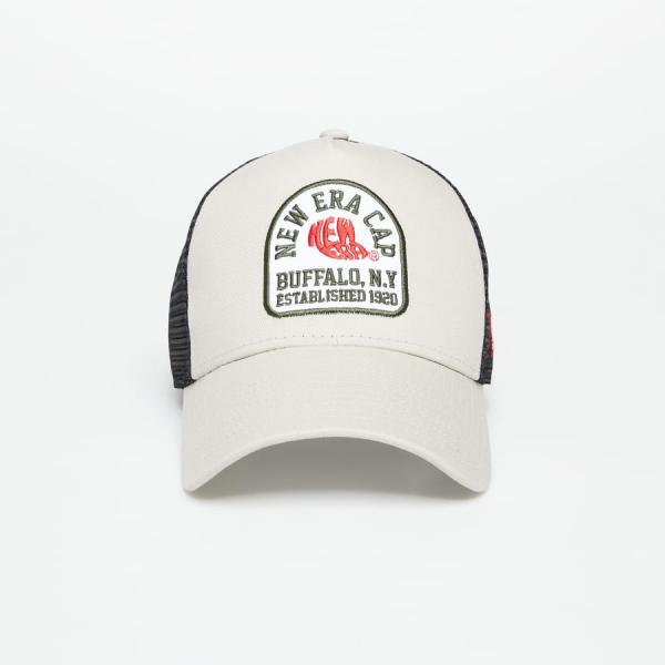 Kšiltovka New Era State Patch Trucker Cap Cream/ Black