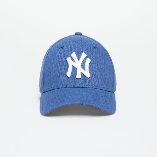 Kšiltovka New Era New York Yankees Linen 9FORTY Adjustable Cap Light Navy/ Optic White