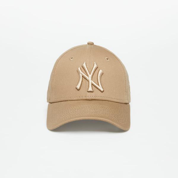 Kšiltovka New Era New York Yankees Womens League Essential 9FORTY Adjustable Cap British Khaki/ Camel