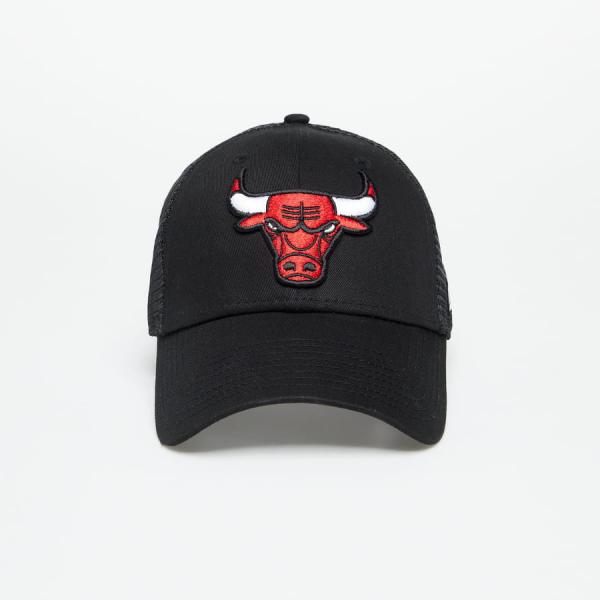 Kšiltovka New Era Chicago Bulls Home Field 9FORTY A-Frame Trucker Cap Black