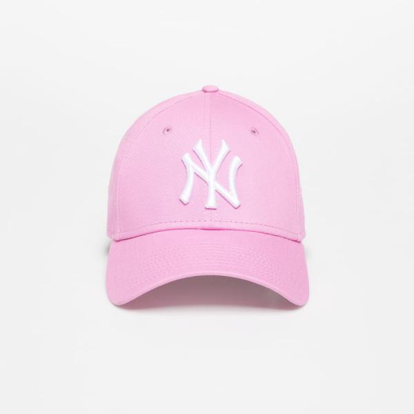 Kšiltovka New Era New York Yankees League Essential 9FORTY Adjustable Cap Wild Rose/ Optic White