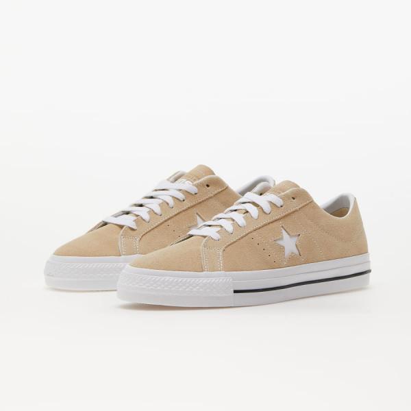 Converse One Star Pro Classic Suede Oat Milk/ White/ Black