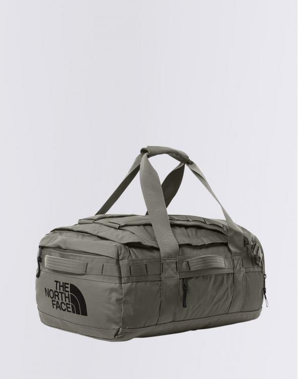 The North Face Base Camp Voyager Duffel 42L New Taupe Green-TNF Black