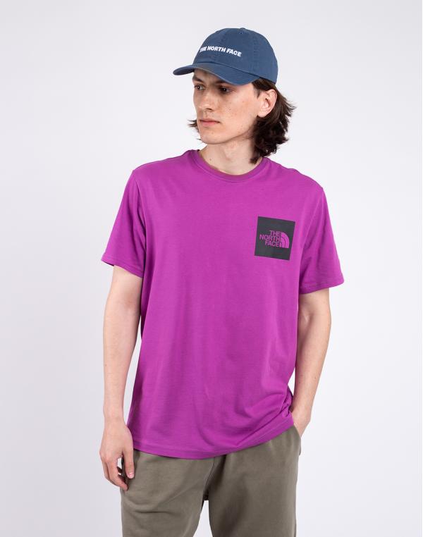 Tričko The North Face M S/S Fine Tee Purple Cactus Flower