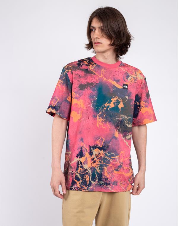 Tričko The North Face M Summer Logo T-Shirt Cosmo Pink TNF Distort Print