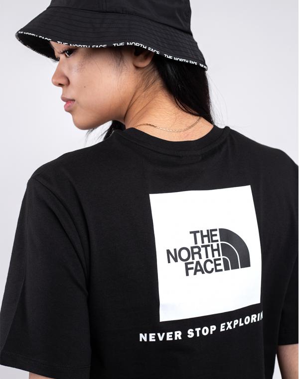 Tričko The North Face W Relaxed Redbox Tee TNF Black