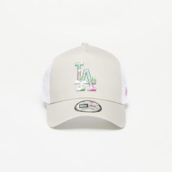 Kšiltovka New Era 940 Af Trucker Mlb Seasonal Infill Trucker Los Angeles Dodgers Stone/ Green Fig