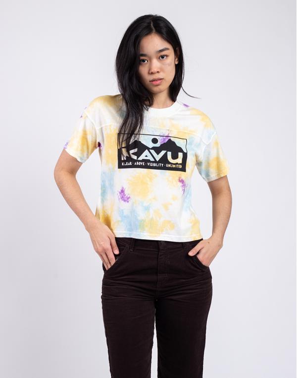 Tričko KAVU Malin Shaved Ice Tie Dye