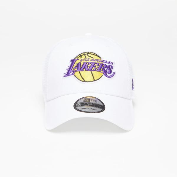 Kšiltovka New Era 940 Trucker Nba Home Field 9FORTY Los Angeles Lakers Optic White/ Yellow
