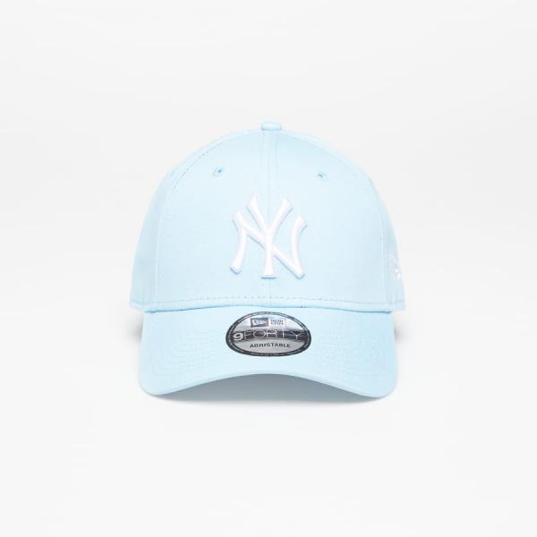 Kšiltovka New Era 940 Mlb League Essential 9FORTY New York Yankees Citrus Blue/ Optic White
