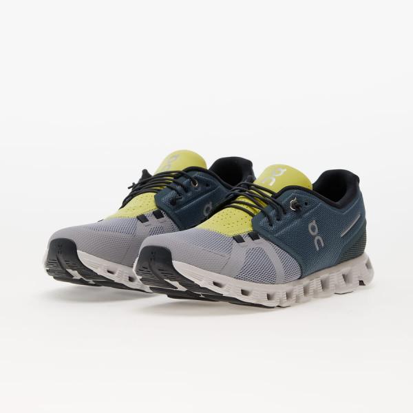 On M Cloud 5 Olive/ Alloy
